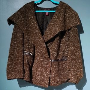 Tweed Jacket/Blazer Jessica London NWOT